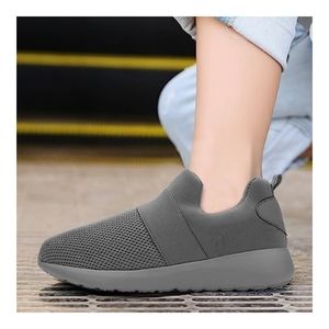 TVATOP Toddler Slip On Gray Sneakers Shoes Size 13-1